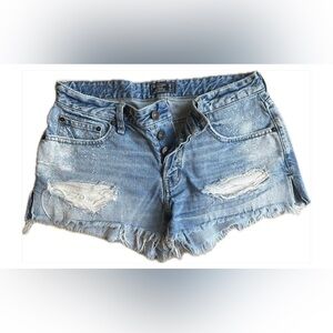 Abercrombie and Fitch Low Rise Boyfriend Shorts
